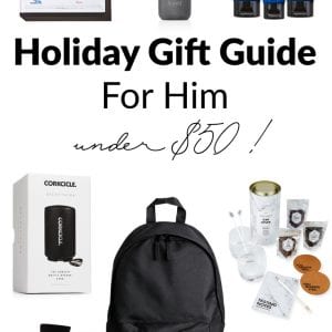 Holiday Gift Guide For Him Under $50