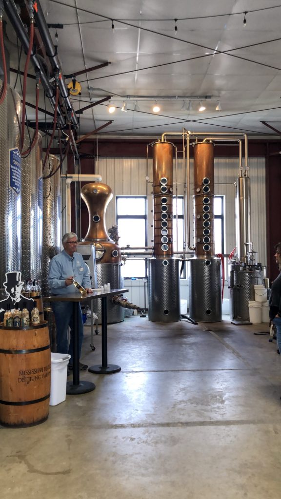 Mississippi River Distilling Company & Cody Road Cocktail House LeClaire Iowa