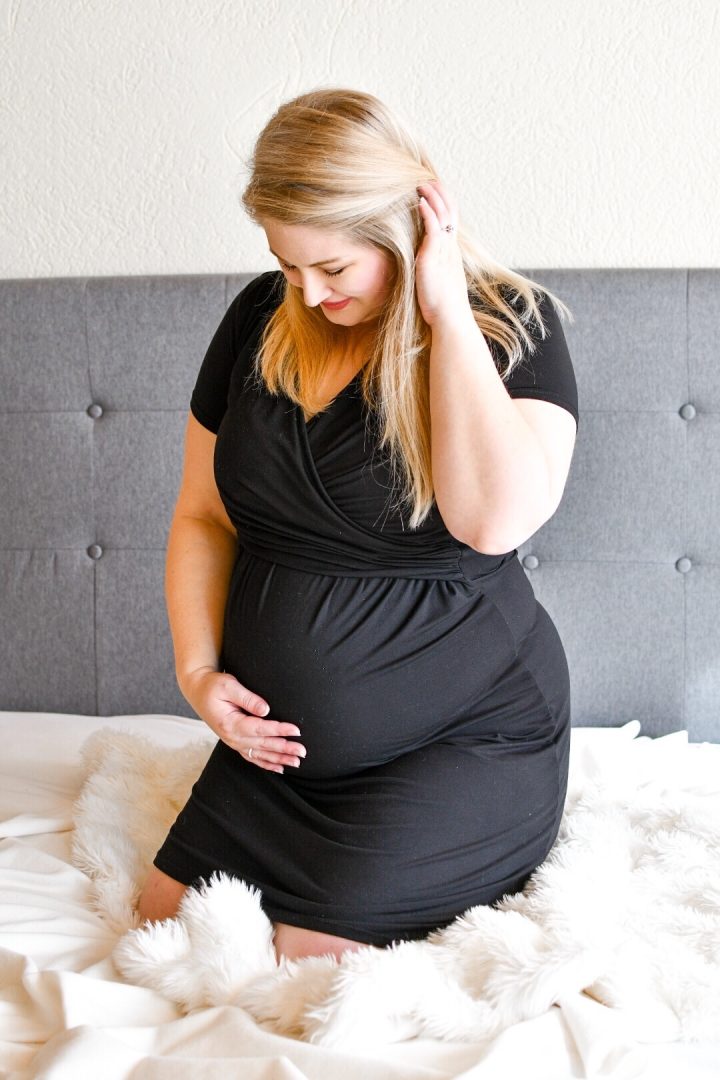 DIY Indoor Maternity Photos - Madison Fichtl